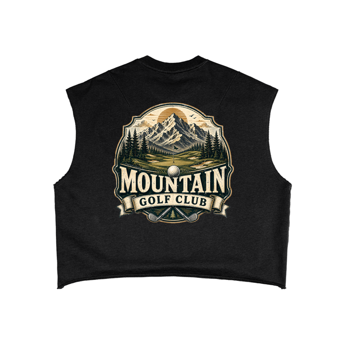 golf lover French Terry Boxy Tank Top