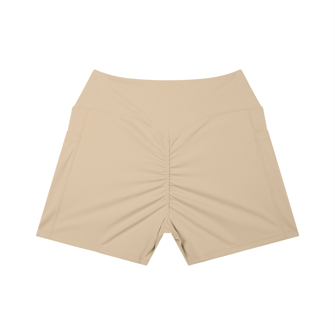 Women’s gym wear High Rise Pocket Yoga Shorts