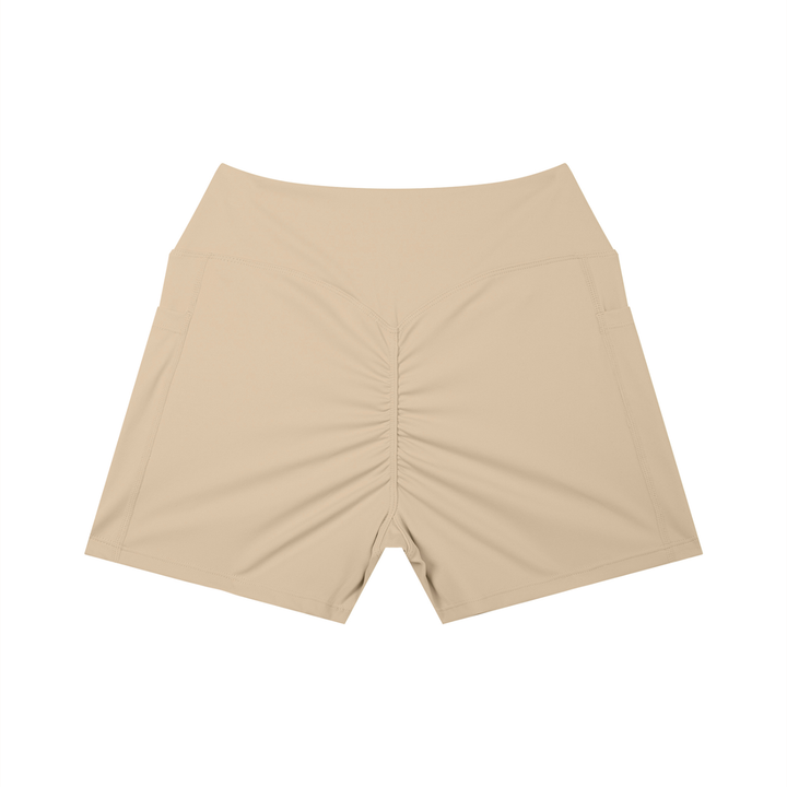 Women’s gym wear High Rise Pocket Yoga Shorts