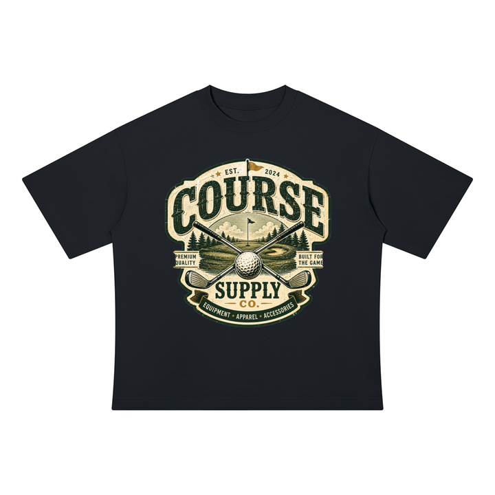 GOLF LOVER Drop Shoulder Cotton T-Shirt