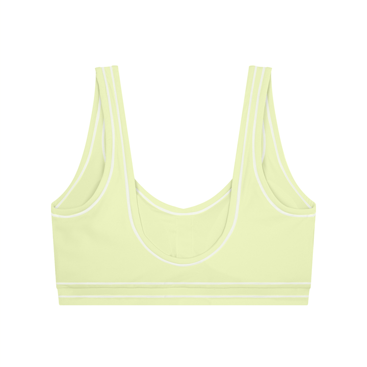 Women’s  gym wear Topstitching Yoga Sports Bra