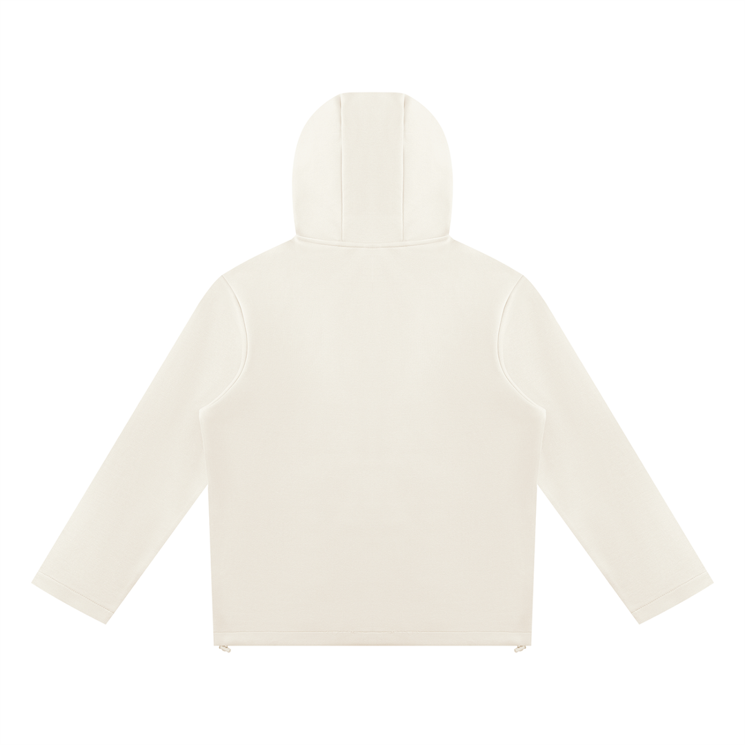 women graphic Paneled Full Zip Hoodie