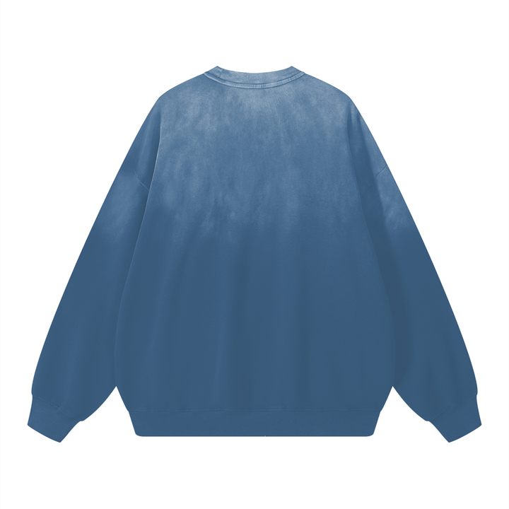 MEN HODDIES Sunfade Drop-Shoulder Cotton Sweatshirt