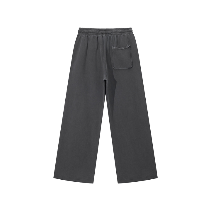 WOMEN PENT Snow Washed Raw Edge Sweatpants