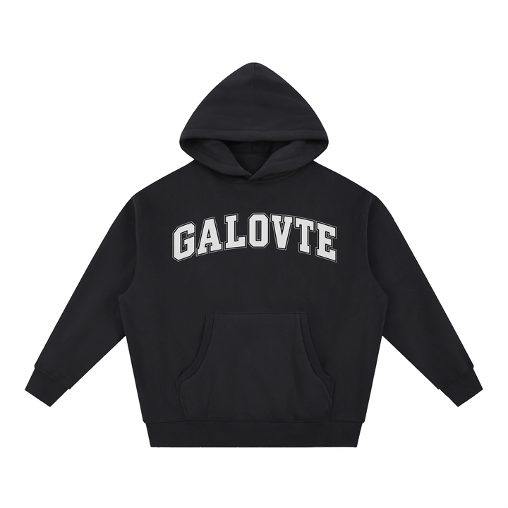 men brand Essential Oversized Boxy Fit Fleece Hoodie