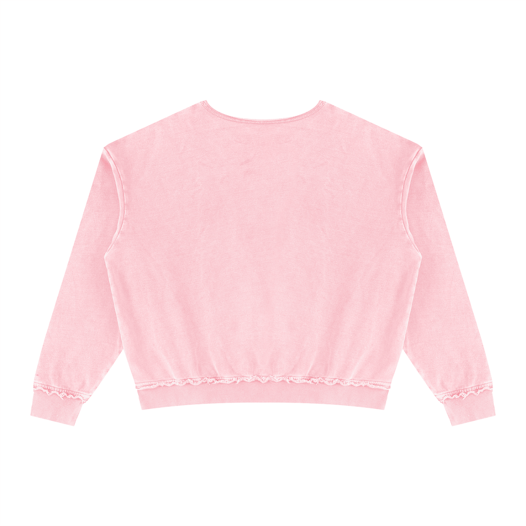 MEN HODDIES  Raw Edge Crewneck Sweatshirt