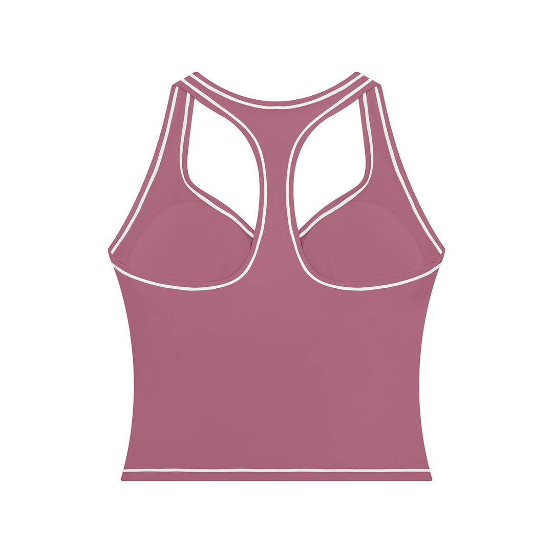 Women’s gym wear Topstitching Yoga Tank Top