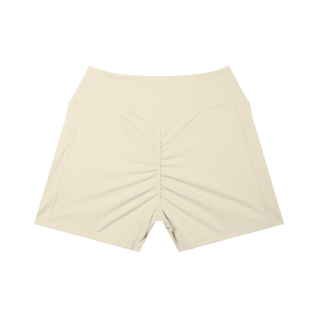 Women’s gym wear High Rise Pocket Yoga Shorts
