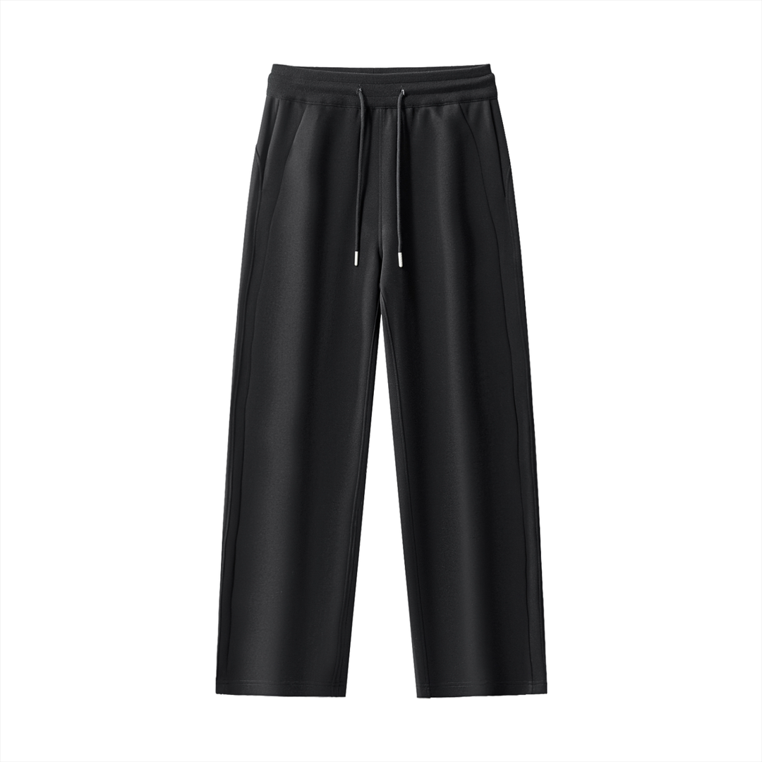 WOMEN PENT Essential Drawstring Straight-Leg Sweatpants