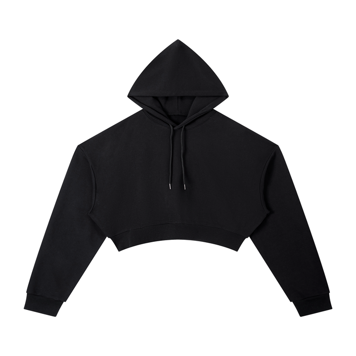 WOMEN HODDIES Essential Cropped Hoodie