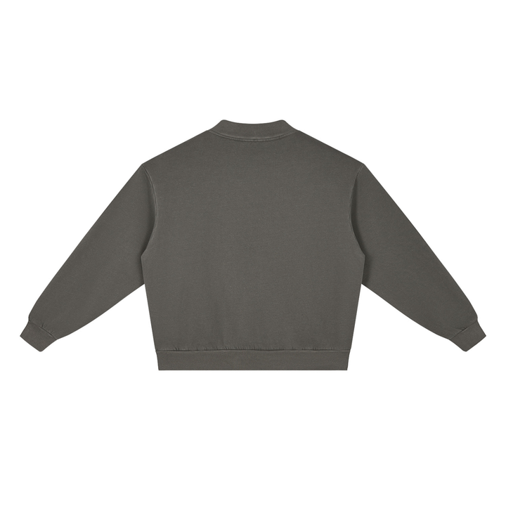 men hoddies Vintage Wash Fleece Quarter Zip Sweatshirt