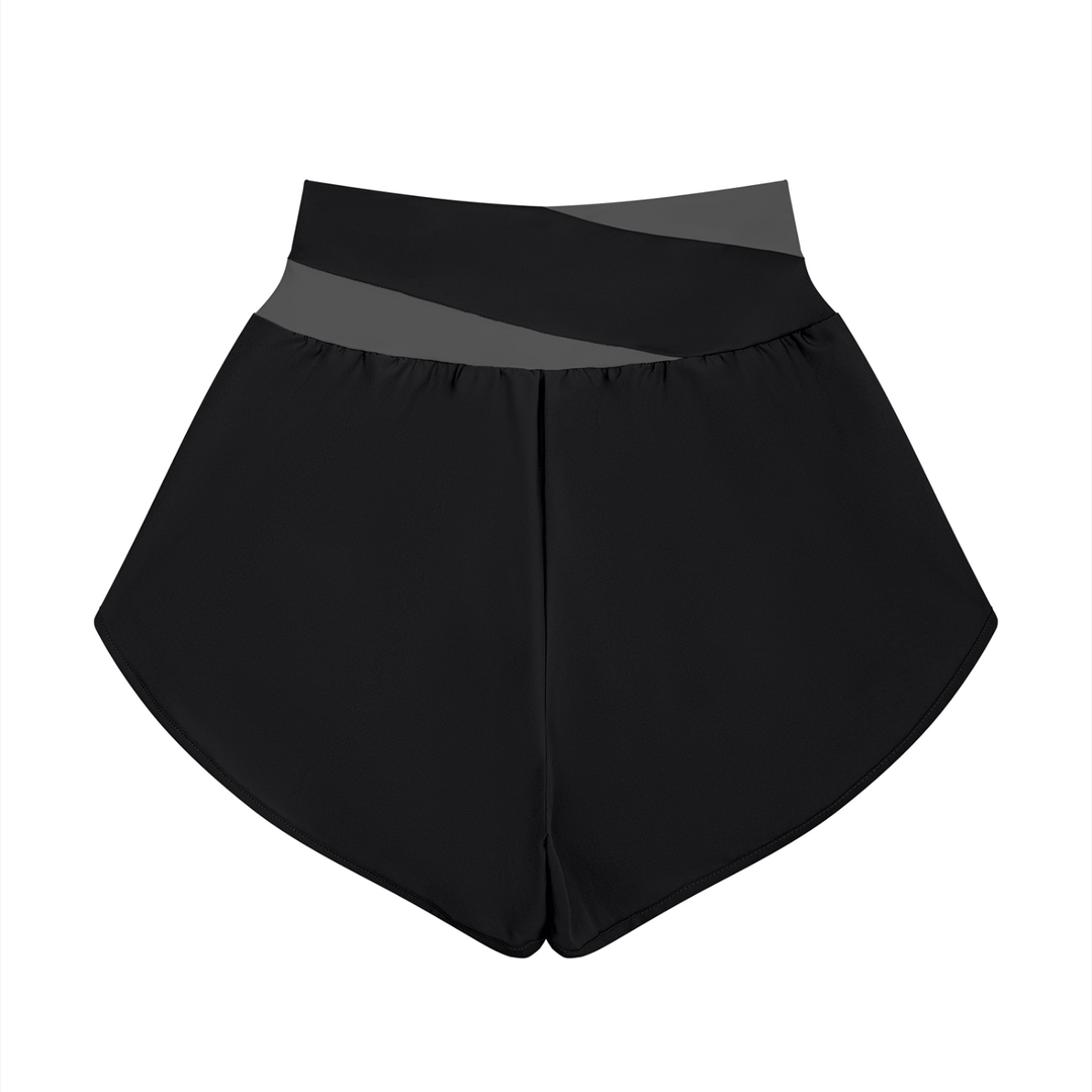 Women’s  gym wear Yoga Panelled Shorts