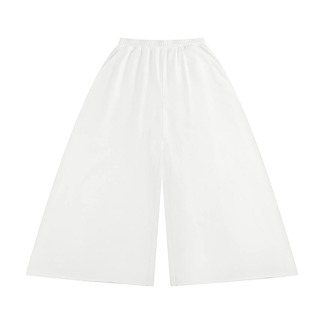 Women pent Raw Edge Wide Leg Sweatpants