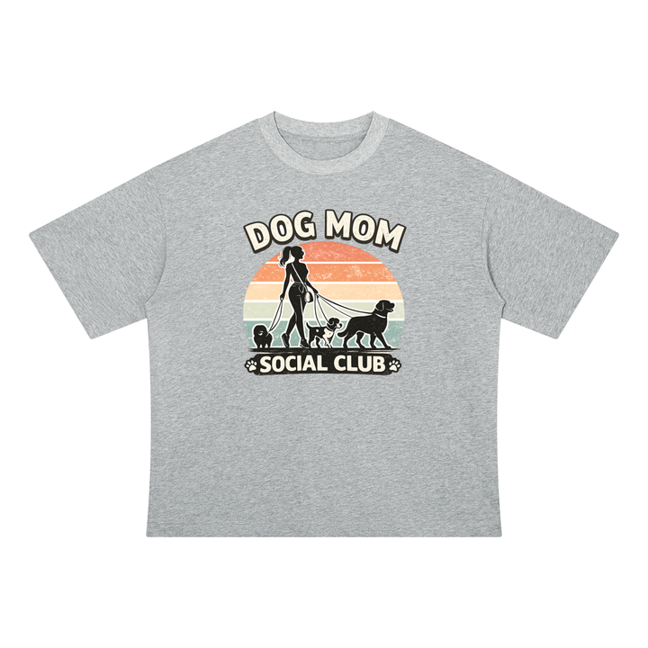 mom lover Drop Shoulder Cotton T-Shirt