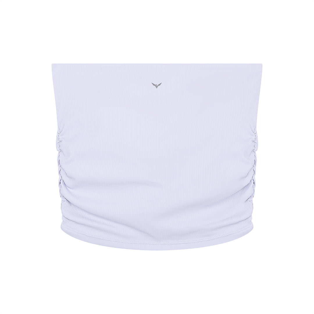 Women’s TANK TOP Ruched Cropped Yoga Tube Top
