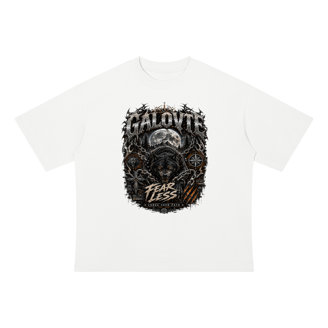 men graphic Unisex Drop Shoulder Cotton T-Shirt