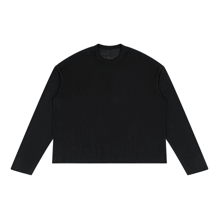 men brand Raw Edge Long Sleeve T-Shirt