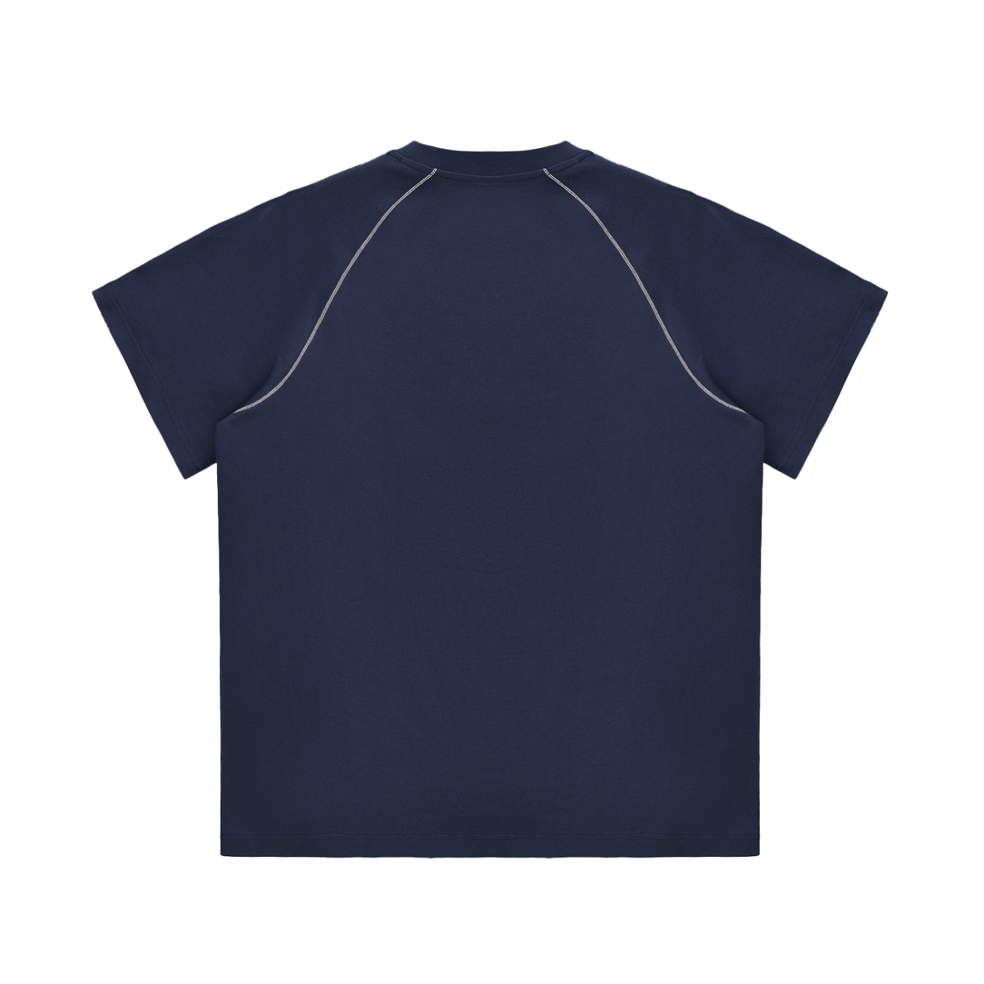 men brand Striped Contrast Stitch T-Shirt
