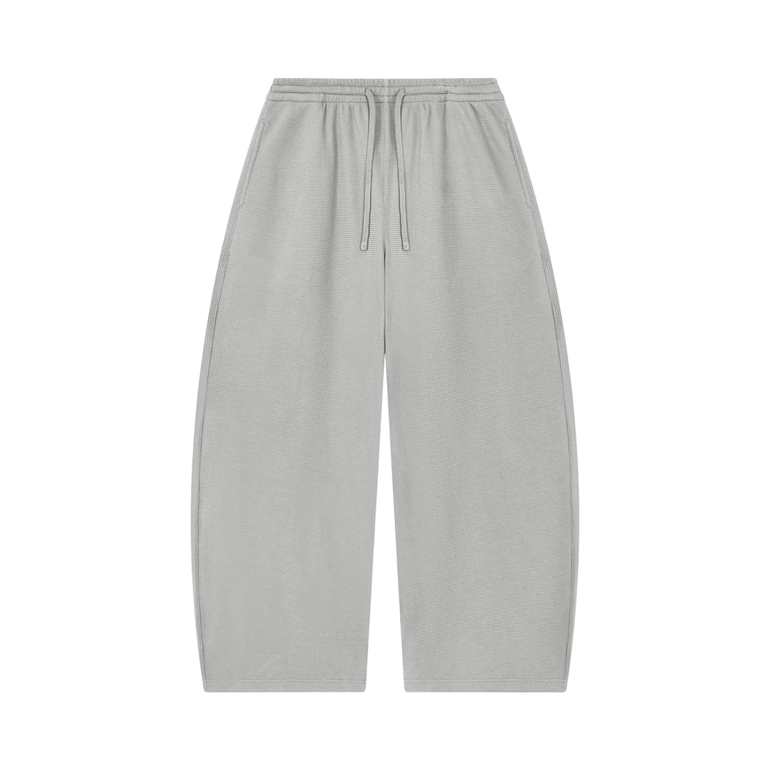 WOMEN PENT Waffle Barrel Leg Pants