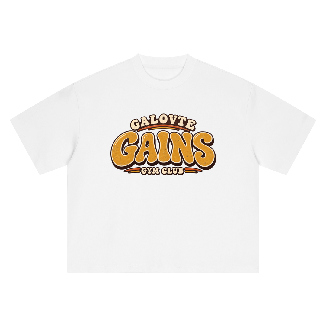 men graphics Boxy Oversized T-Shirt