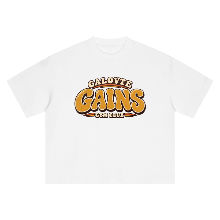 men graphics Boxy Oversized T-Shirt