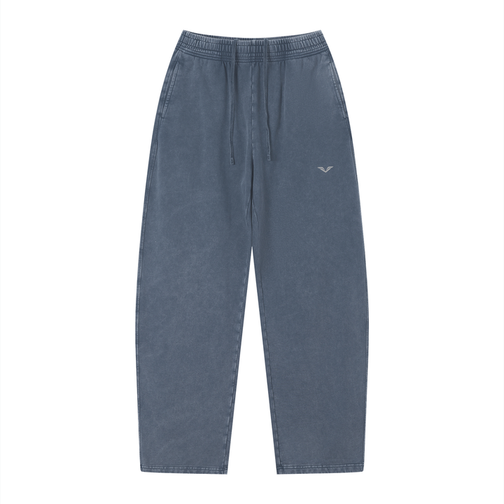 men brand Vintage Wash Loose Sweatpants
