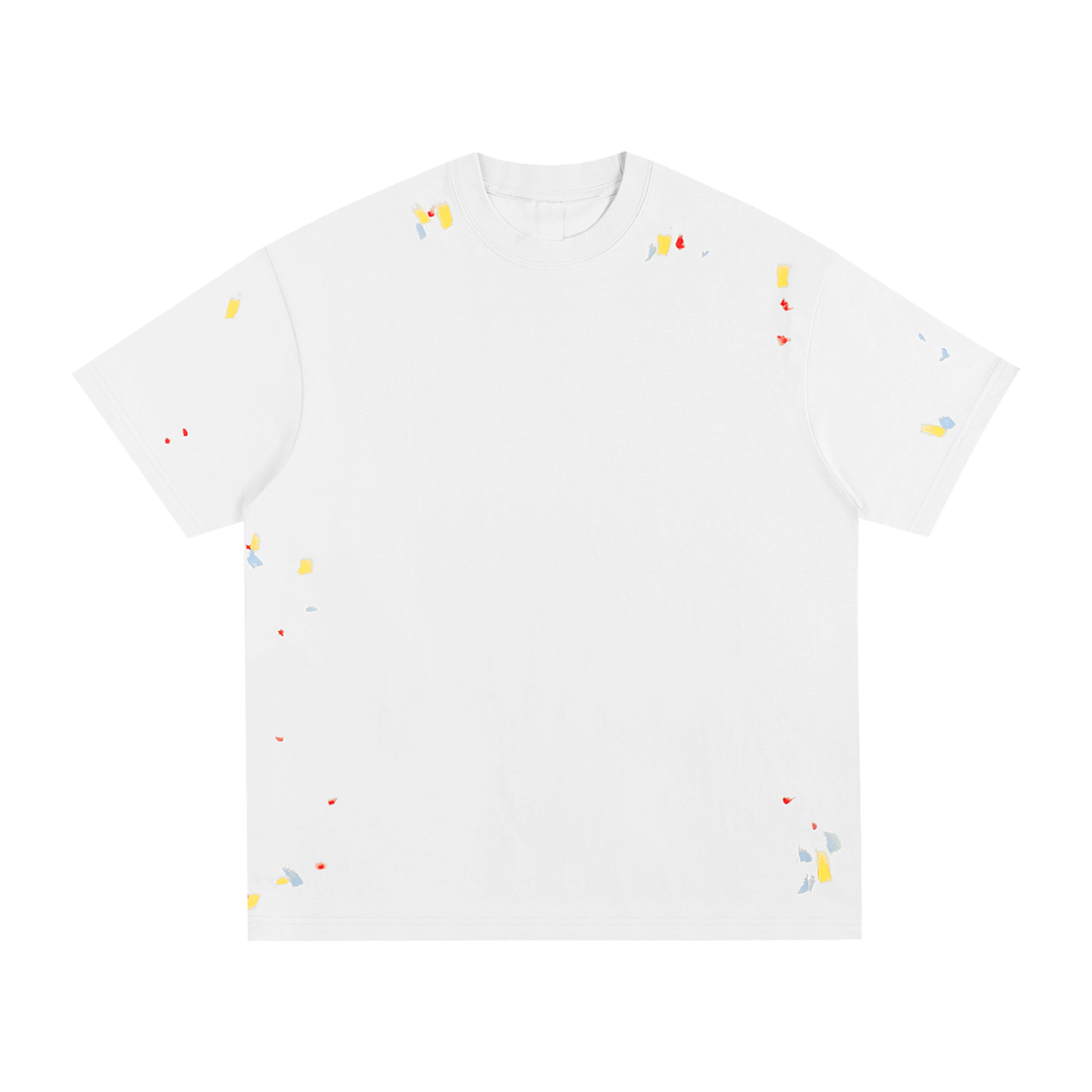 men brand Paint Splatter T-Shirt