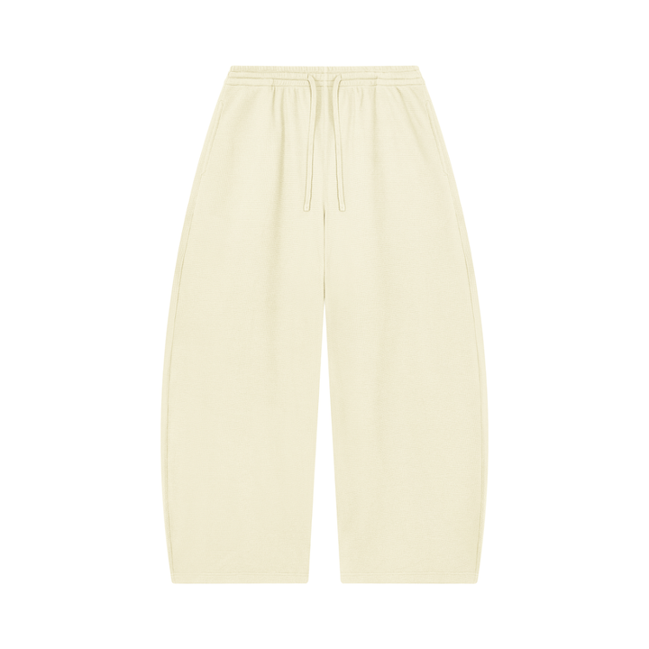 WOMEN PENT Waffle Barrel Leg Pants