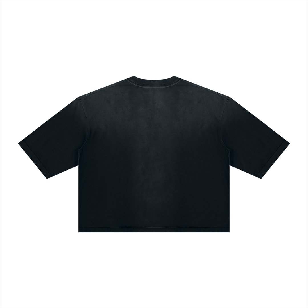 GOLF LOVER Unisex Vintage Wash Sunfade Boxy T-Shirt