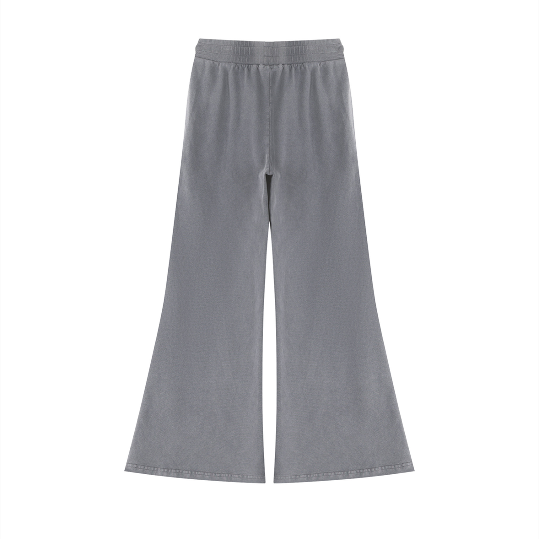 WOMEN PENT Vintage Wash Flared Sweatpants