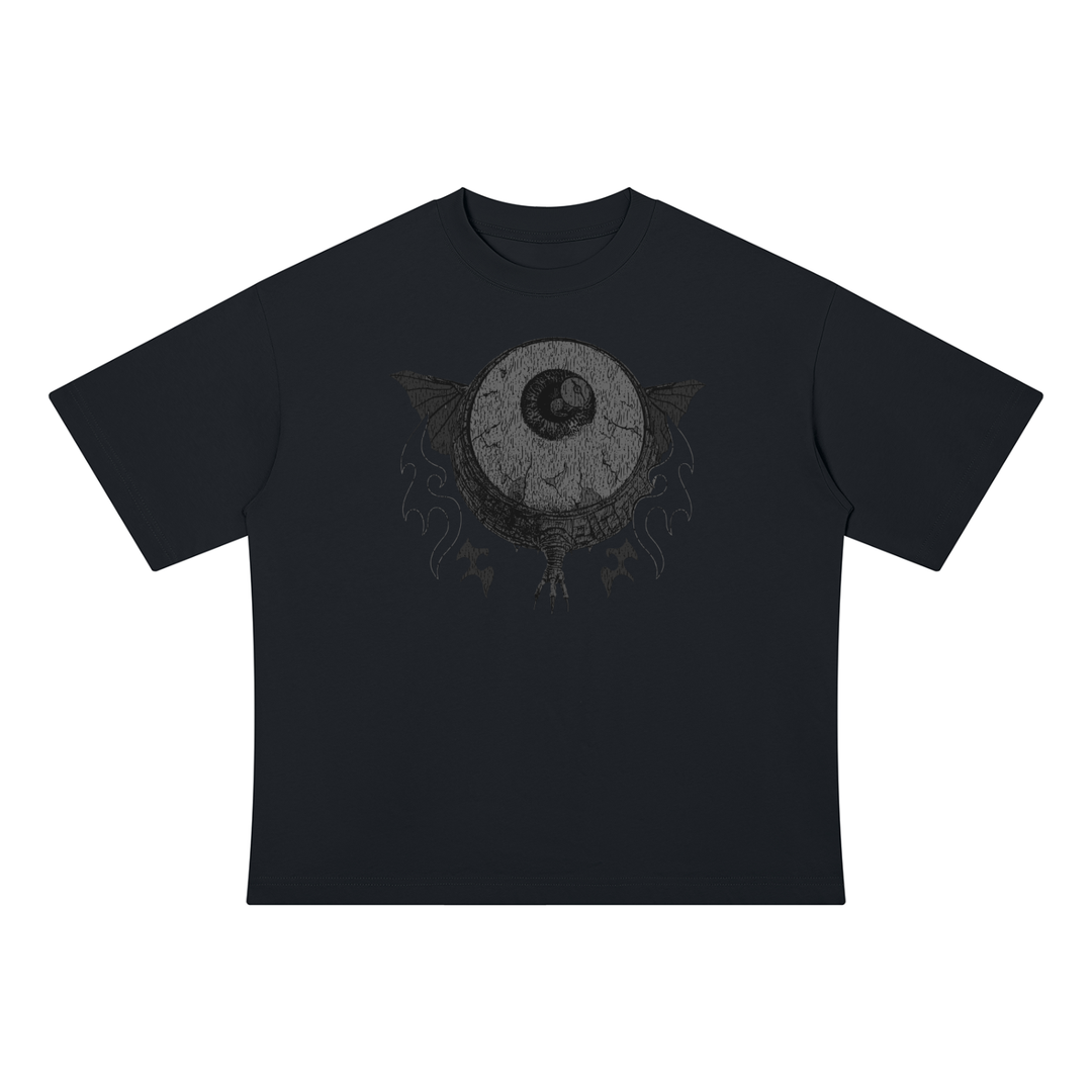 men graphic  Drop Shoulder Cotton T-Shirt