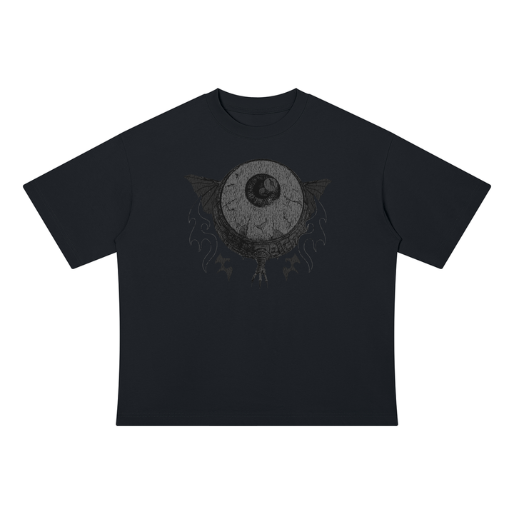 men graphic  Drop Shoulder Cotton T-Shirt