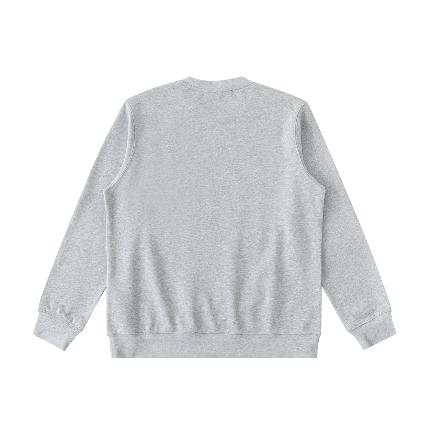 It's 5 O'Clock Everywhere I'm Retired Palm Sweatshirt in Flower Gray, back view.