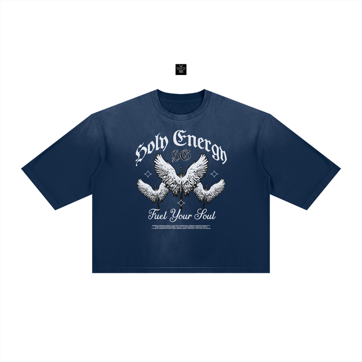 men graphic Vintage Wash Sunfade Boxy T-Shirt