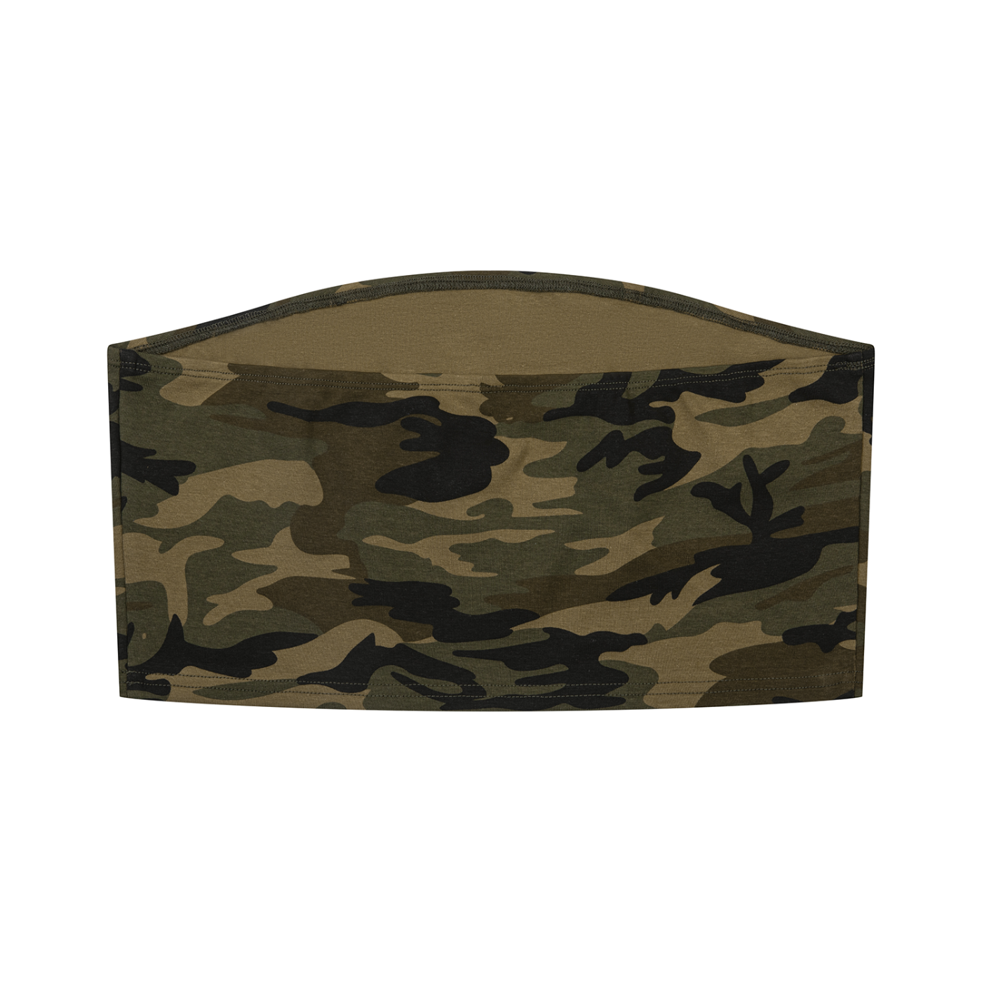 Women’s brand  Camo Cropped Tube Top