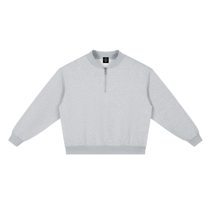 WOMEN HODDIES  Vintage Wash Fleece Quarter Zip Sweatshirt
