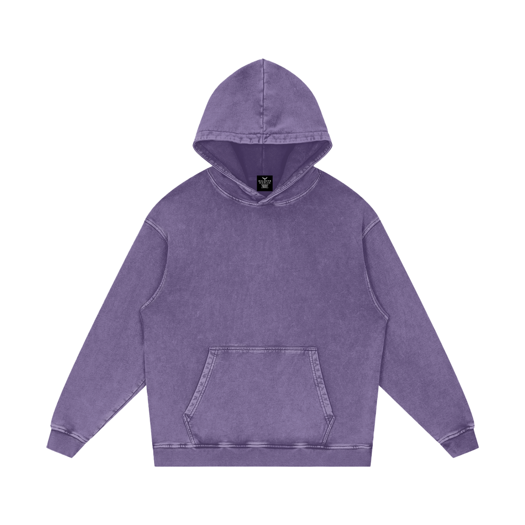 MEN HODDIES Snow Washed Loose Cotton Hoodie