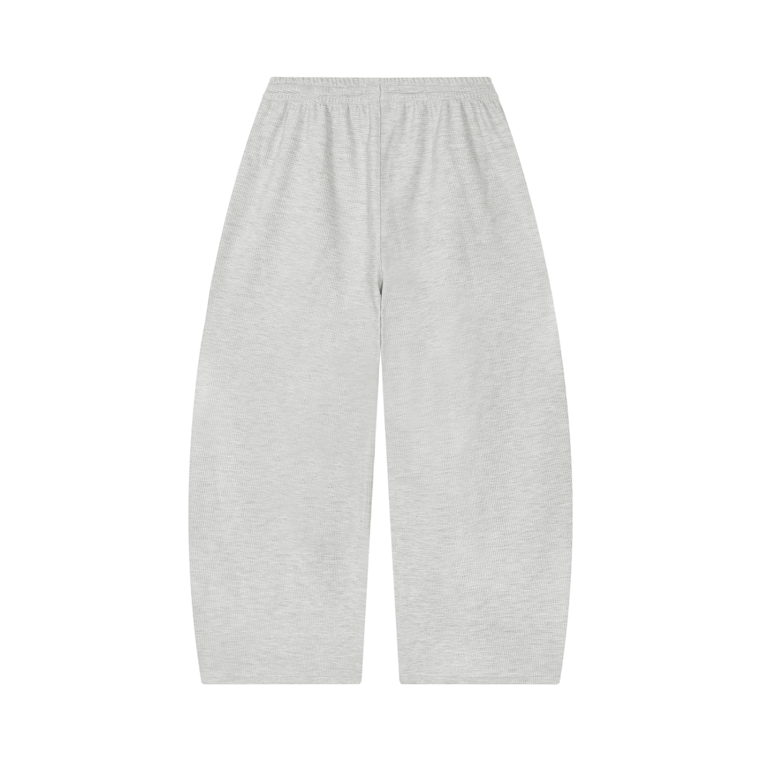 WOMEN PENT Waffle Barrel Leg Pants