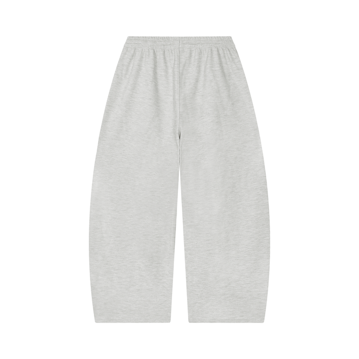 WOMEN PENT Waffle Barrel Leg Pants