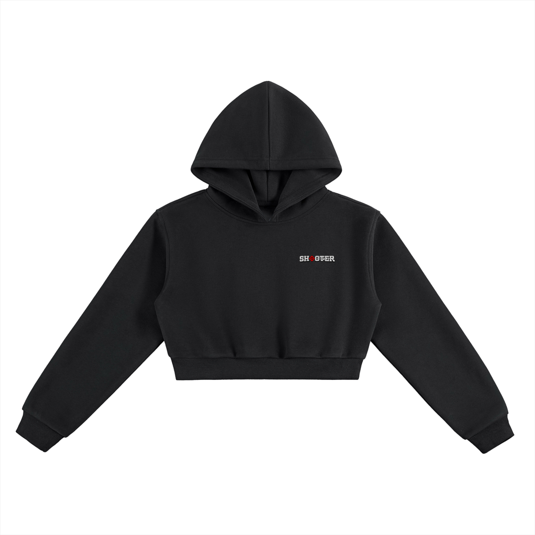 WOMEN HODDIES Essential Cropped Hoodie