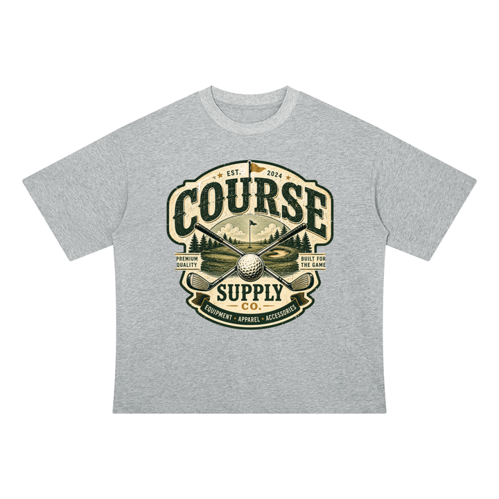 GOLF LOVER Drop Shoulder Cotton T-Shirt