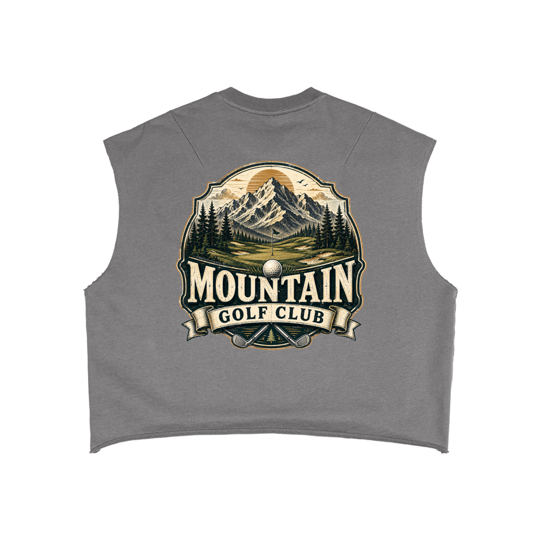 golf lover French Terry Boxy Tank Top