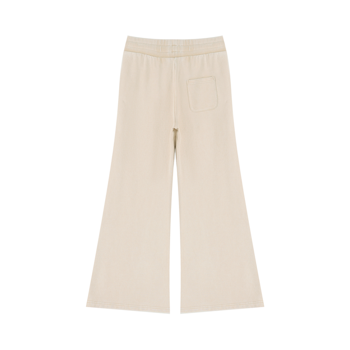 Women PENT  Mineral Wash Flared Leg Sweatpants