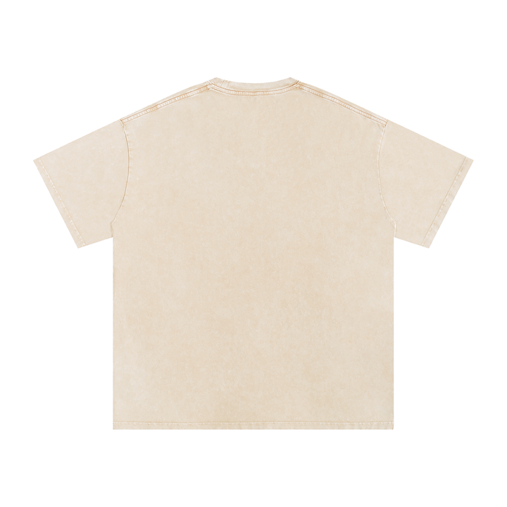 HIKING LOVER Snow Washed Oversized Cotton T-Shirt