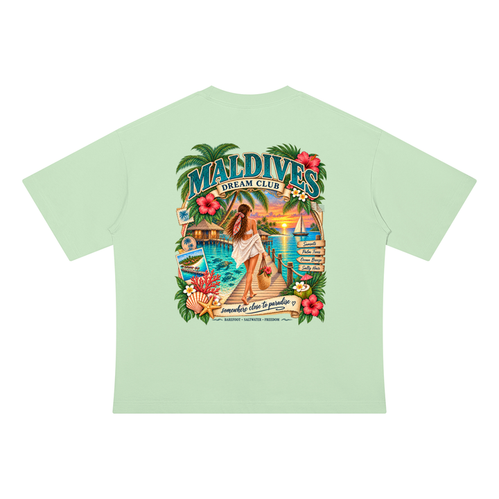 WOMEN GRAPHICS Unisex Drop Shoulder Cotton T-Shirt