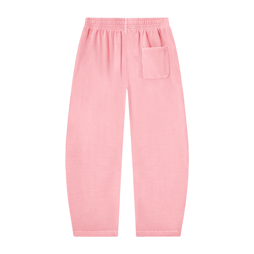 WOMEN PENT Vintage Washed Barrel Leg Sweatpants