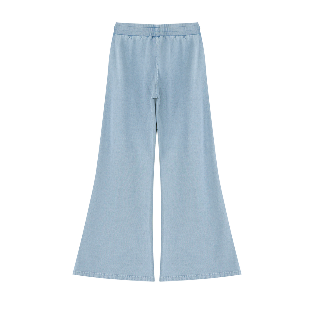 WOMEN PENT Vintage Wash Flared Sweatpants