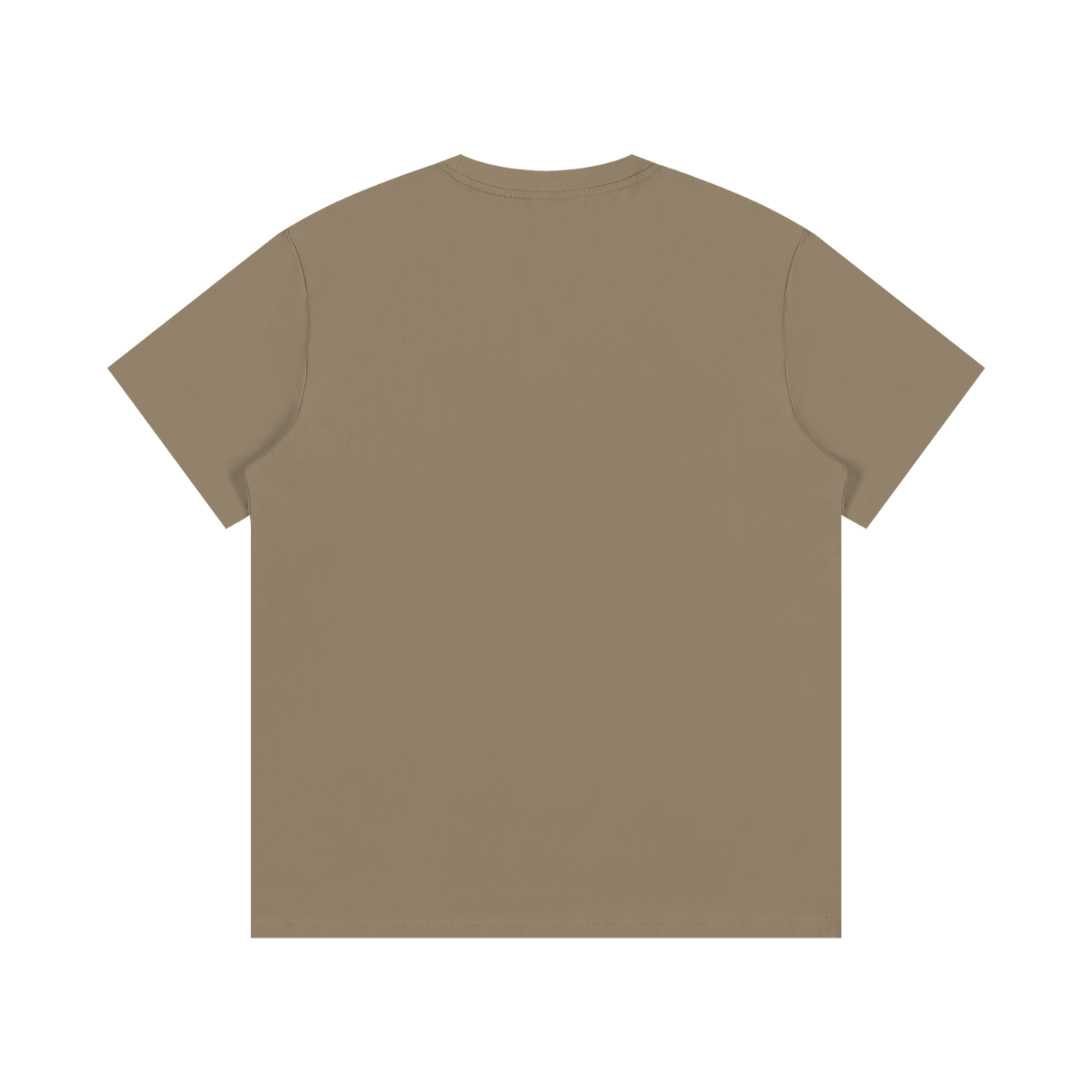 Keep Hiking Wild Child Backpacking Bear Tee in Coffee, back view.