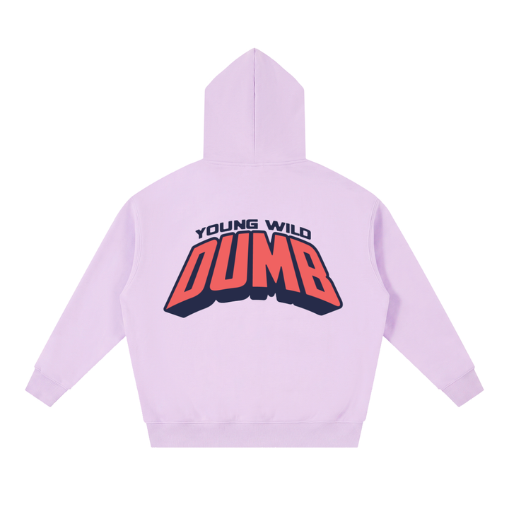 men graphic Essential Oversized Boxy Fit Fleece Hoodie