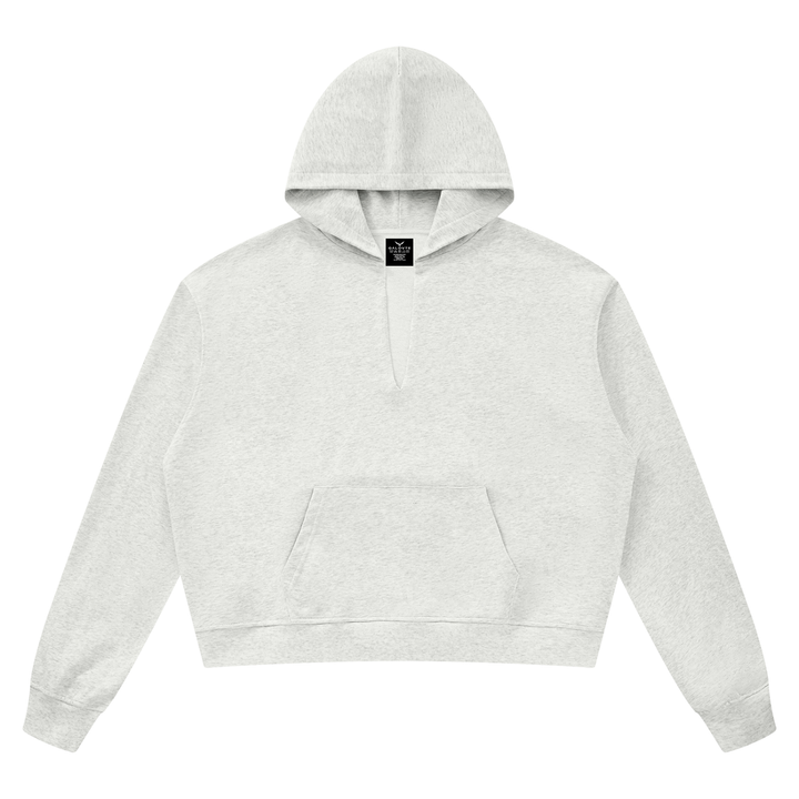 men hoddies Unisex Boxy Raw Edge Hoodie